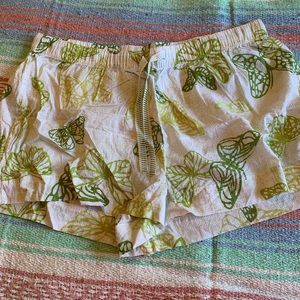 NWOT butterfly lounge shorts